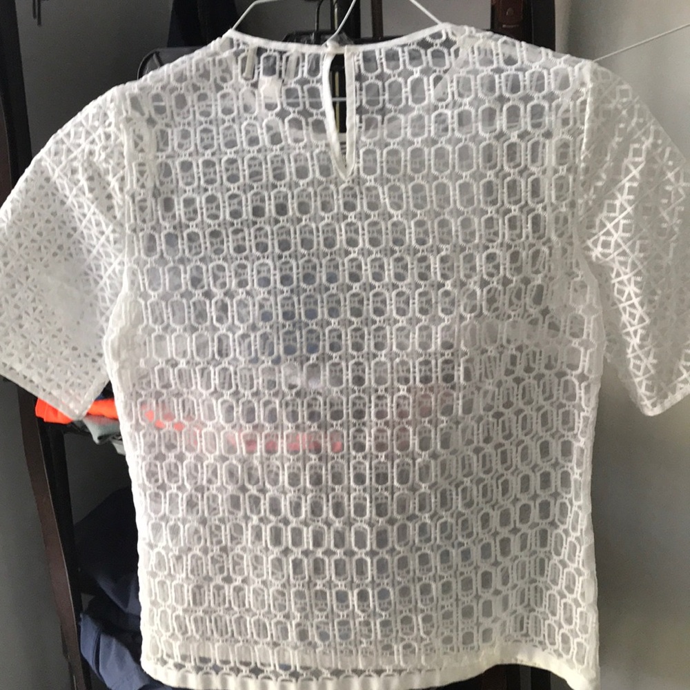 Reiss Sheer Top - image 3